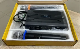 Купить Микрофоны с базой WIRELESS MICROPHONE б/у , в Москва и область Цена:1900рублей