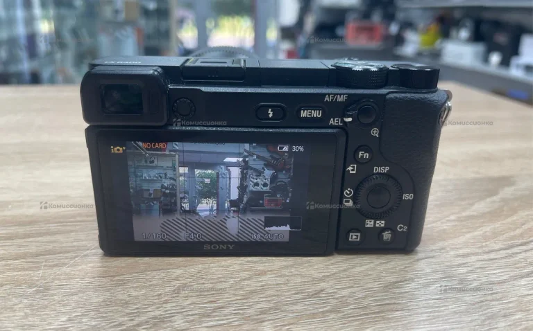 фотоаппарат Sony A6400 + объектив