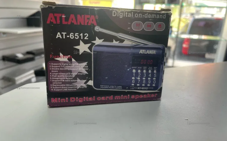 Портативная колонка Atlanfa AT-6512