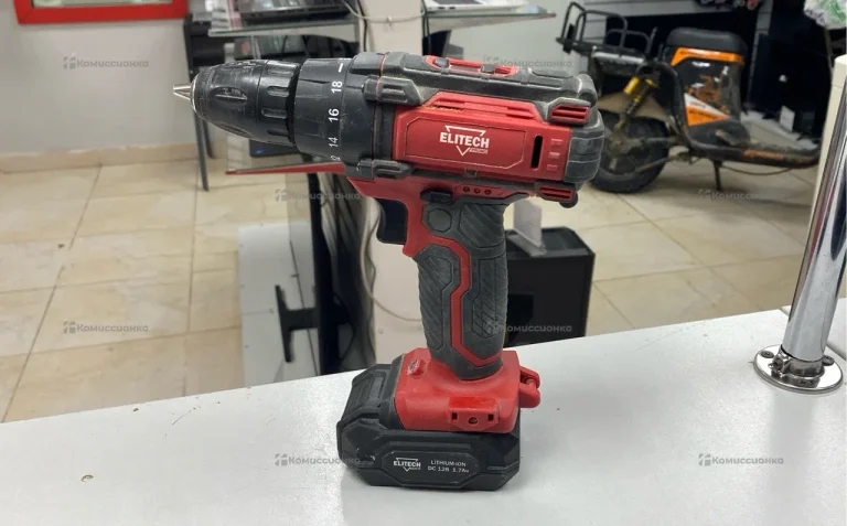 Шуруповерт Elitech да12