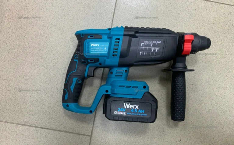 Аккумуляторный перфоратор Werx