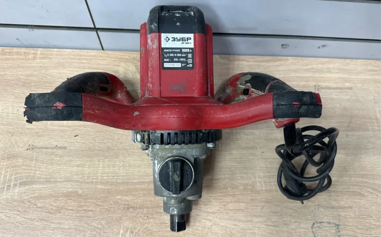 Строительный миксер Зубр МР 1600-2