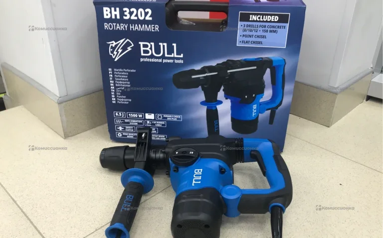 Перфоратор BULL BH 3202 1500 Вт, 6,5 Дж