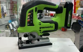 Купить Аккумуляторный лобзик Greenworks GD24JS б/у , в Рязань Цена:6900рублей