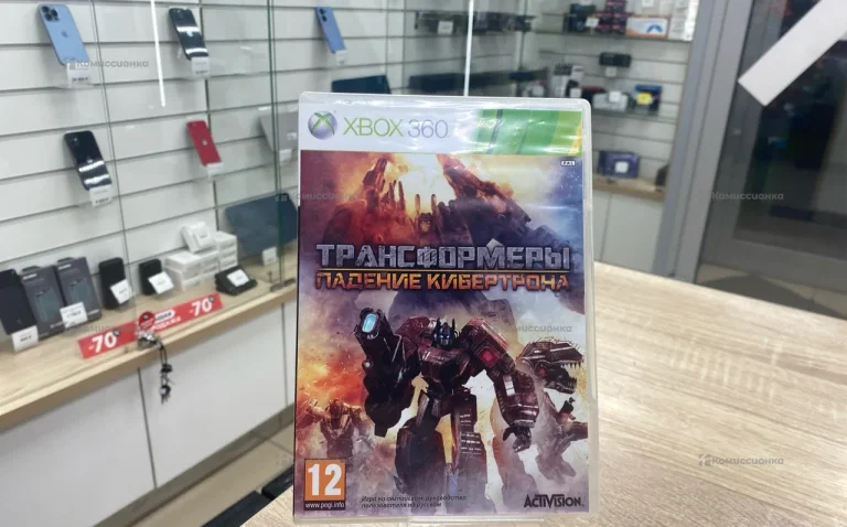 диск Xbox 360 Трансформеры падение кибертрона диск