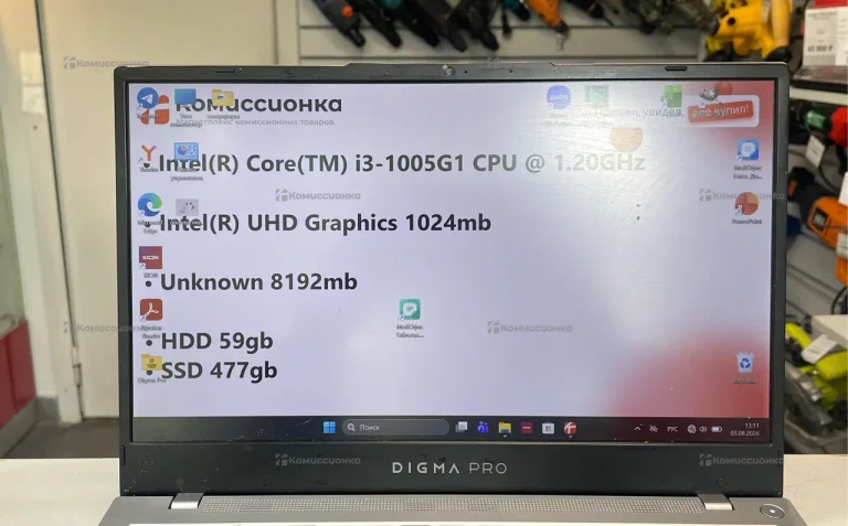 Ноутбук  Digma pro dn14p3 8dxw01