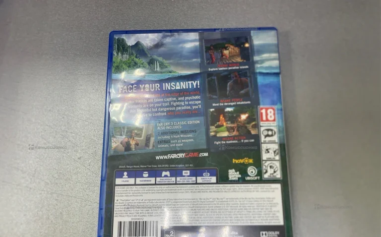 Диск PS4 FARCRY3