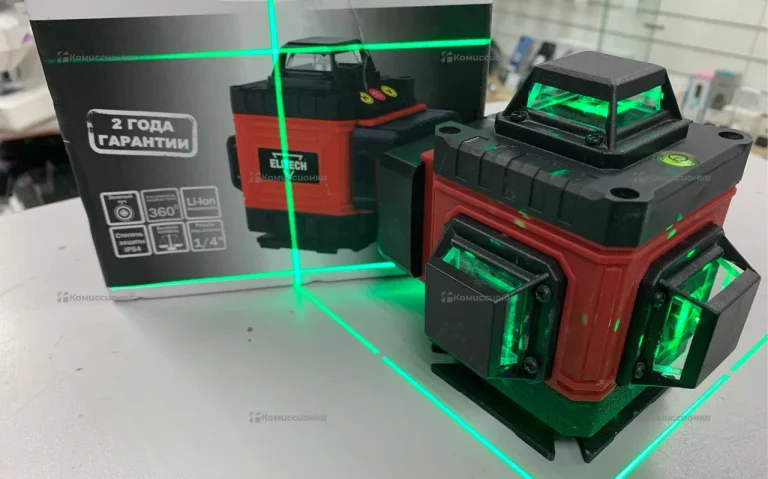 Нивелир лазерный Elitech Пл 16л зел
