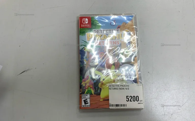 Nintendo диск Детектив Пикачу