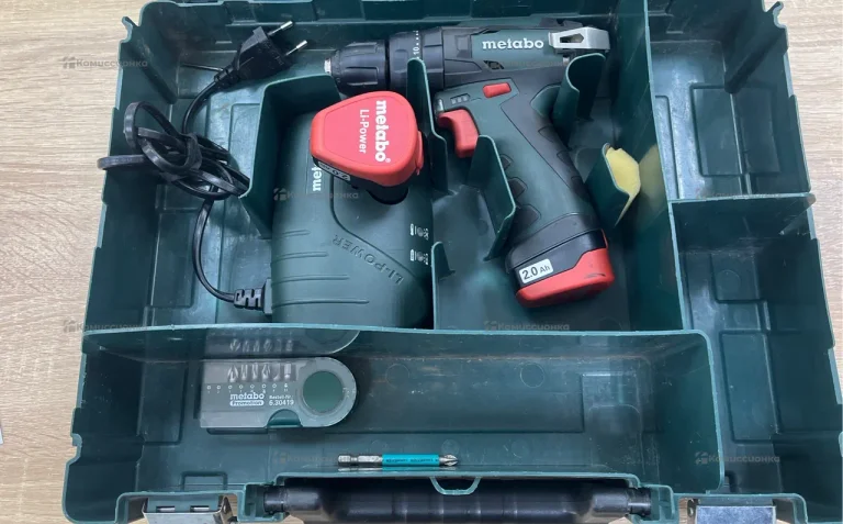 Аккумуляторная дрель-шуруповерт Metabo PowerMaxx S