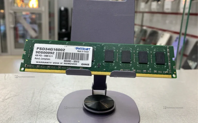 Оперативная память patriot ddr3 4Gb
