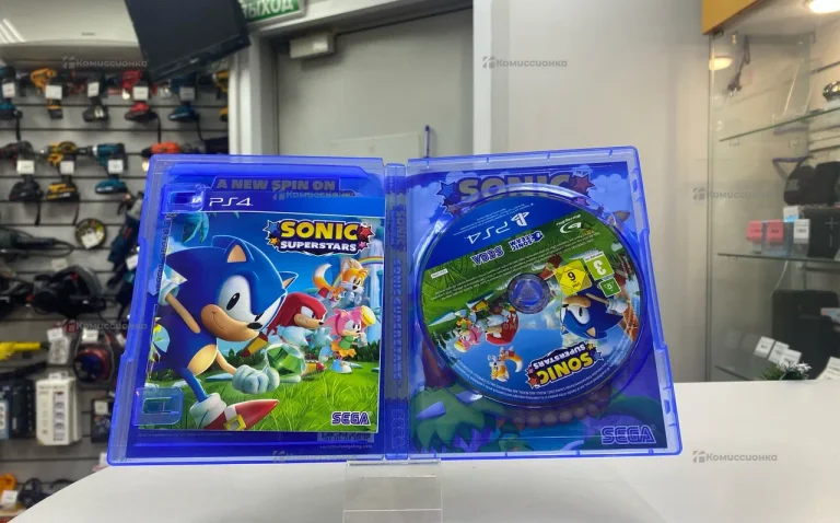 Диск для приставки PS4 Sonic Superstar