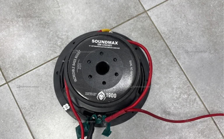 Сабвуфер  Soundmax SM-CSX401