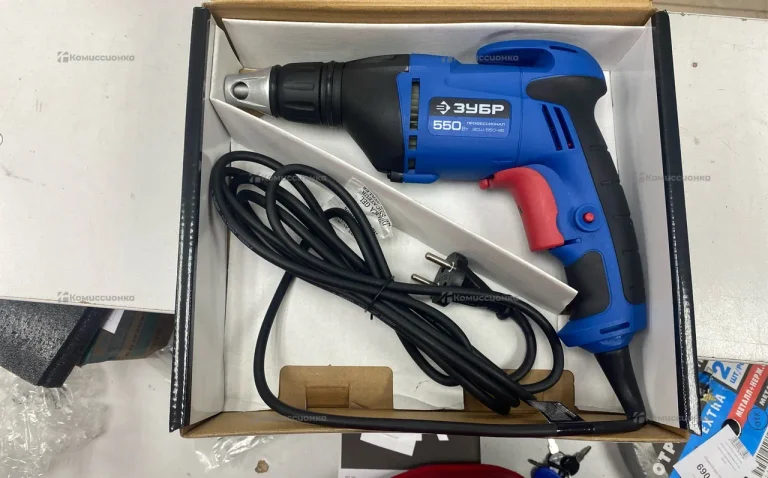 Сетевой шуруповерт Зубр ЗСШ-550-45