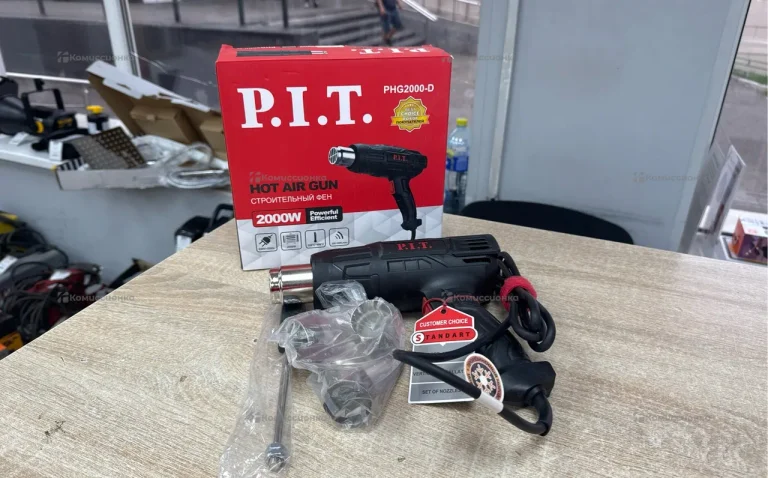 Строительный фен P.I.T. PHG2000-C (новый)