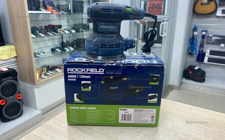 ROCKFIELD RF400S эксцентриковая шлифовальная машин