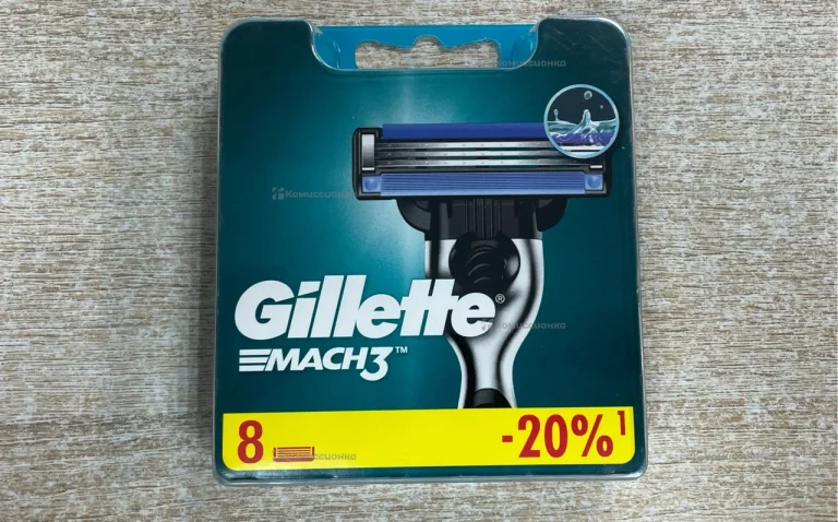 Лезвия Gillette Mach 3 8 ШТ