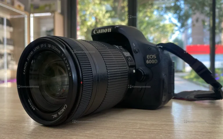 Фотоаппарат Canon 600D DS126311 (EF-S 18-135 IS)