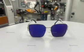 Купить Солнцезащитные очки Синие б/у , в Красноярск Цена:590рублей
