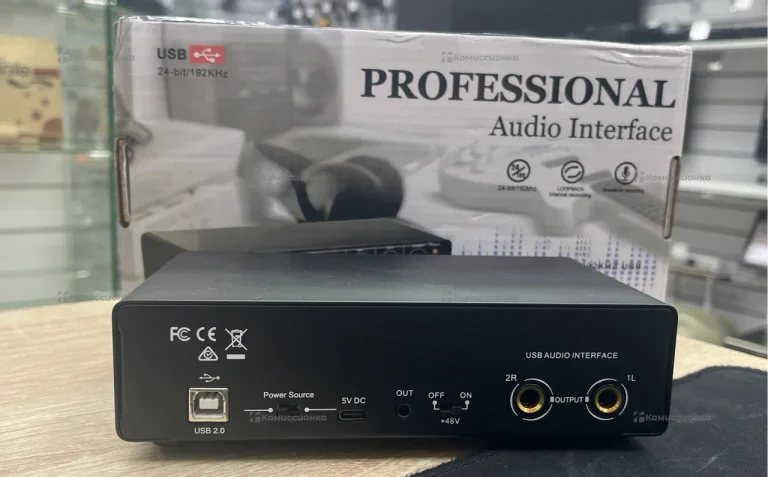 Professional audio interface