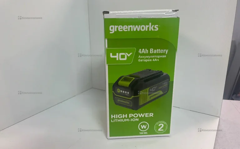 Аккумулятор greenworks g40hp4 40v
