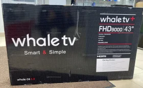 Купить Телевизор WHALE 43 Smart TV б/у , в Казань Цена:17900рублей