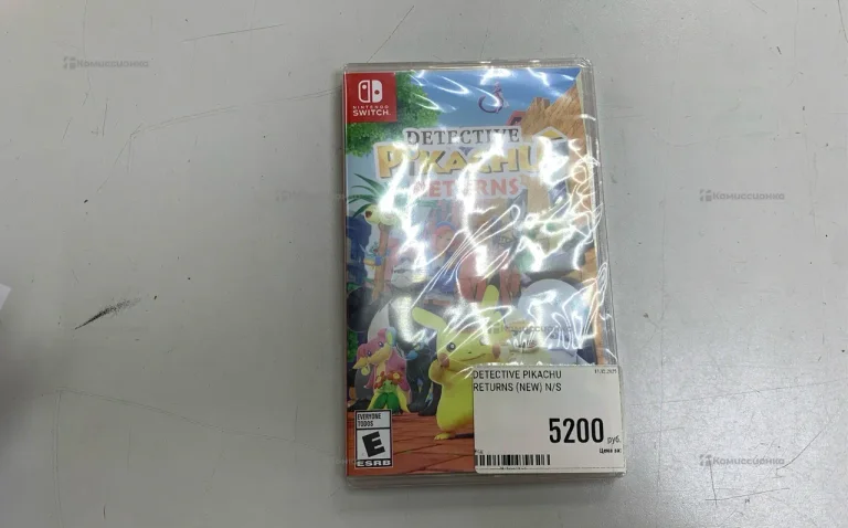 Nintendo диск Детектив Пикачу