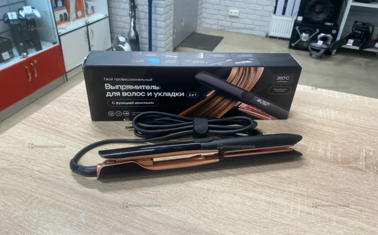 Выпрямитель для волос и укладки 2в1