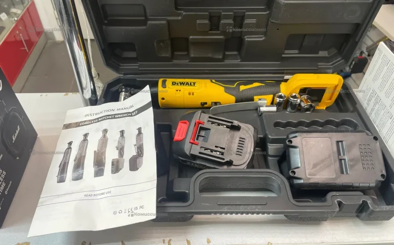 Трещотка Dewalt аккумуляторная реплика