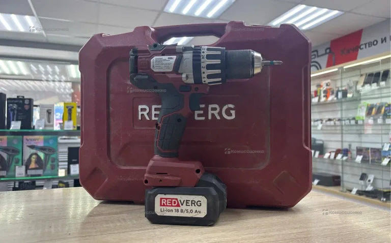 Шуруповерт REDVERG RD-IS18BLM/U