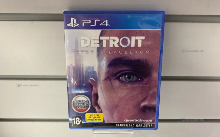PS4 Дисk Detroit Стать Человеком