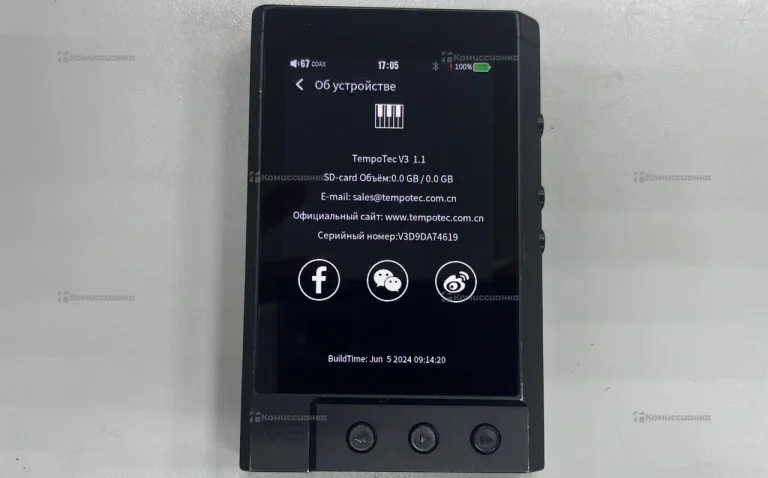 Hi-Fi плеер Tempotec V3