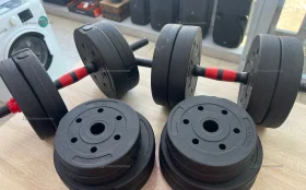 Купить Гантели разборные 40 кг б/у , в Энгельс Цена:2900рублей