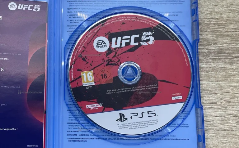 Sony диск UFC 5 PS5
