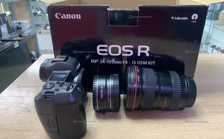 Фотоаппарат canon eos r и объектив canon 17-40 ef