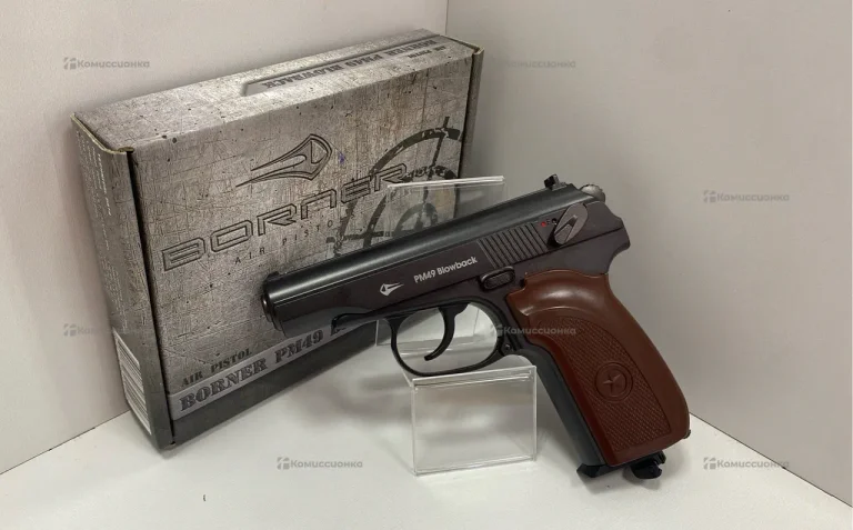Пневматический пистолет BORNET PM 49 4,5 mm
