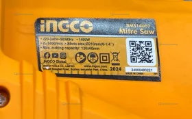 Купить Торцовочная пила INGCO BMS14007 б/у , в Москва и область Цена:8900рублей