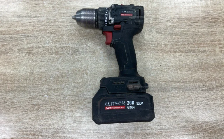 Шуруповерт elitech