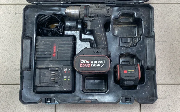 аккумуляторный шуруповерт KRESS KUA71