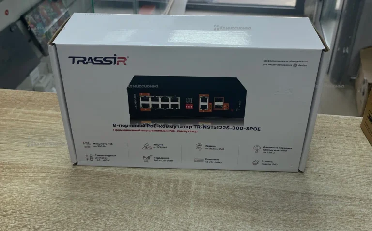 8-портовый РоЕ-коммутатор