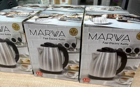 Купить чайник металл Marwa б/у , в Челябинск Цена:490рублей