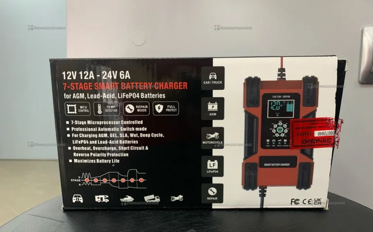 Зарядное устройство для аккумуляторов Foxsur 12v12