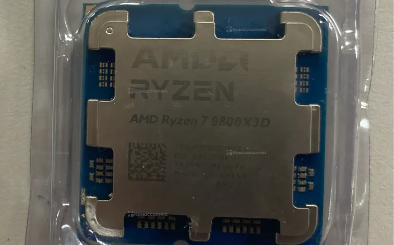 Процессор AMD Razen 7-9800X3D