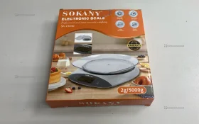 Купить весы кухонные Sokany 19040 б/у , в Москва и область Цена:550рублей
