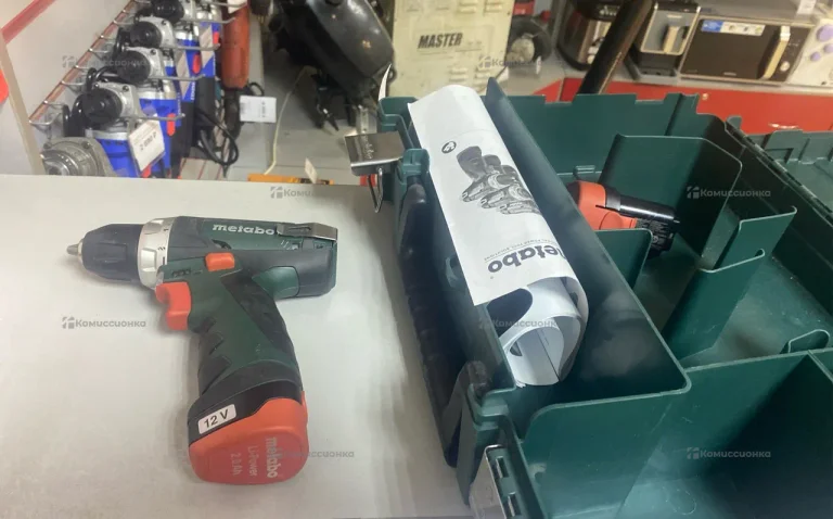 Аккумуляторная дрель-шуруповерт Metabo PowerMaxx B