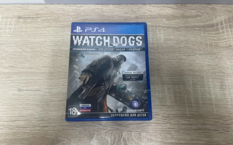 Диск Watch Dogs PS4
