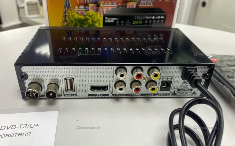 Цифровая ТВ приставка  9