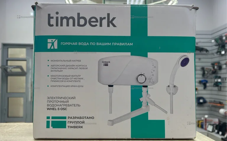 Электрический проточный водонагреватель Timberl w