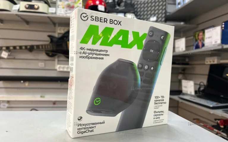 Медиаплеер sber box max