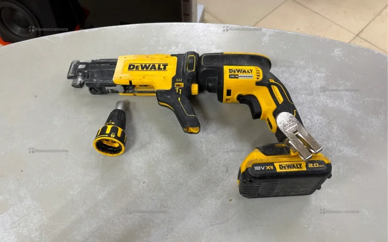 Шуруповерт ленточный dewalt dcf620